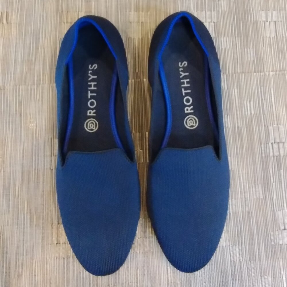 Rothy's The Loafer Navy Blue Loafers Size 10.5